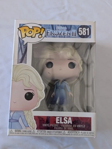 Funko Pop! Vinyl: Disney - Elsa #581 Collectible Pop Used