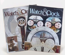 Lot Of 2 Watch & Clock Bulletin NAWCC 2010 Timepieces History Repair Magazines