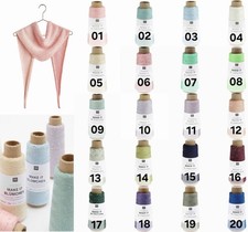 25g Rico Creative Make It Blümchen Beilaufgarn zum Mitstricken GP 131,60€/1kg