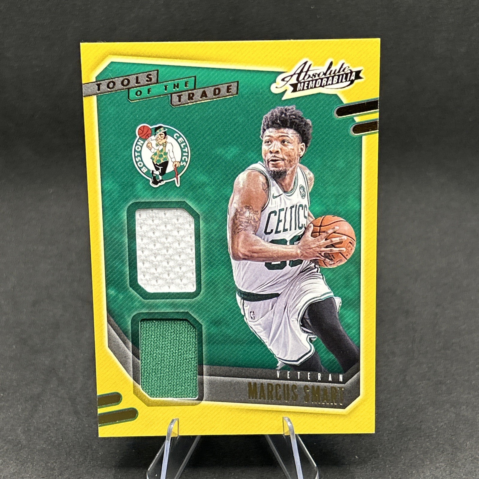 2020 Absolute Memorabilia Veteran Tools of the Trade Marcus Smart Game Worn 🔥🔥