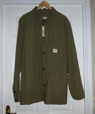 BNWT LEE LOCO COTTON JACKET OLIVE GREEN , Size XL