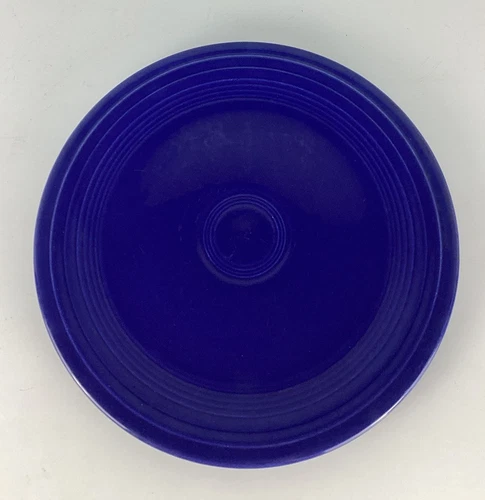 Fiestaware Twilight Cobalt Blue Dinner Original Plate Fiesta Blue 9” inch Plate