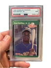 1989 DONRUSS THE ROOKIES #3 KEN GRIFFEY JR. PSA 9 MINT RC ROOKIE HOF