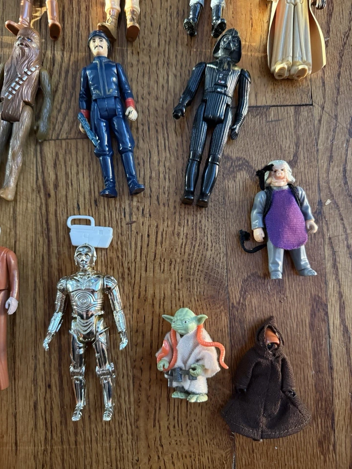 LOTE 77-85 Figuras Kenner Original Darth LUKE FETT LEIA R2-D2 De Colección Star Wars Foto 4 de 4