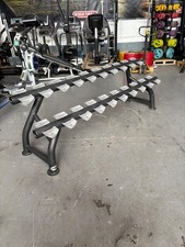 ZIVA 2Tier Heavy Duty Dumbbell Racks Commercial Gym Equipment 