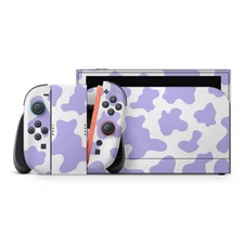 Purple Cow Skin Decal for Nintendo Switch 2 - Custom 3M Vinyl Wrap 
