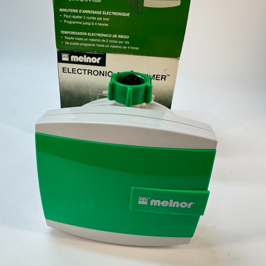 Melnor 3000 Electronic Aqua Timer New In Original Box 2 Cycles Per Day NIB