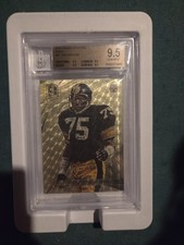2015 Panini Spectra Gold Vinyl NFL 1/1 Mean JOE GREENE- Steelers Gem Mint