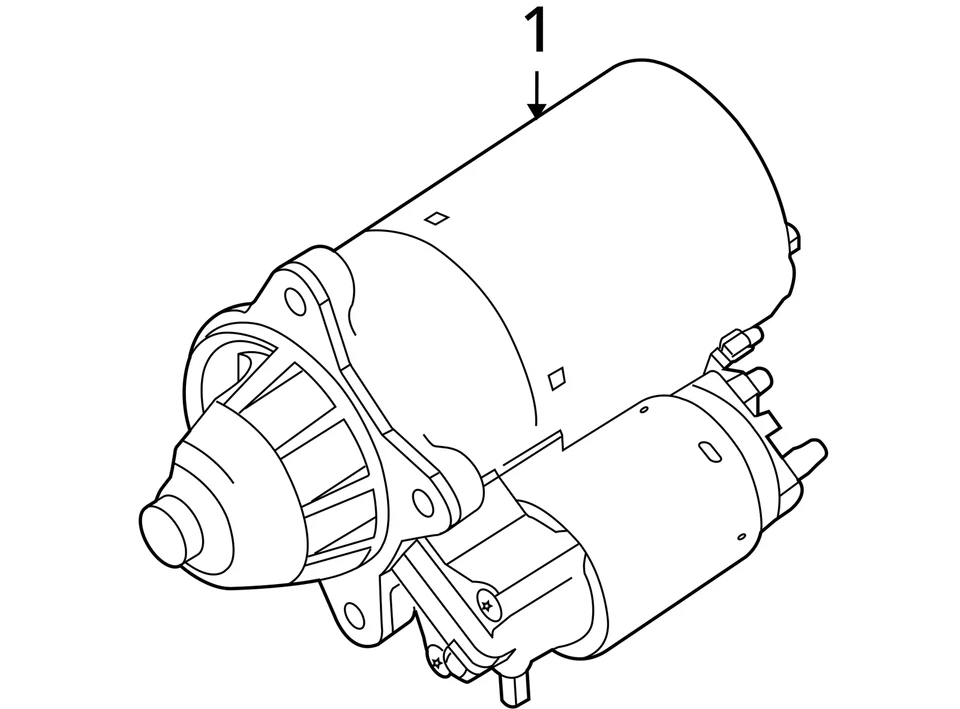 Solenóide de motor de arranque de carro Ford F-150 2015-2016 fabricante de equipamento original JMCFQ - Imagem 4 de 4