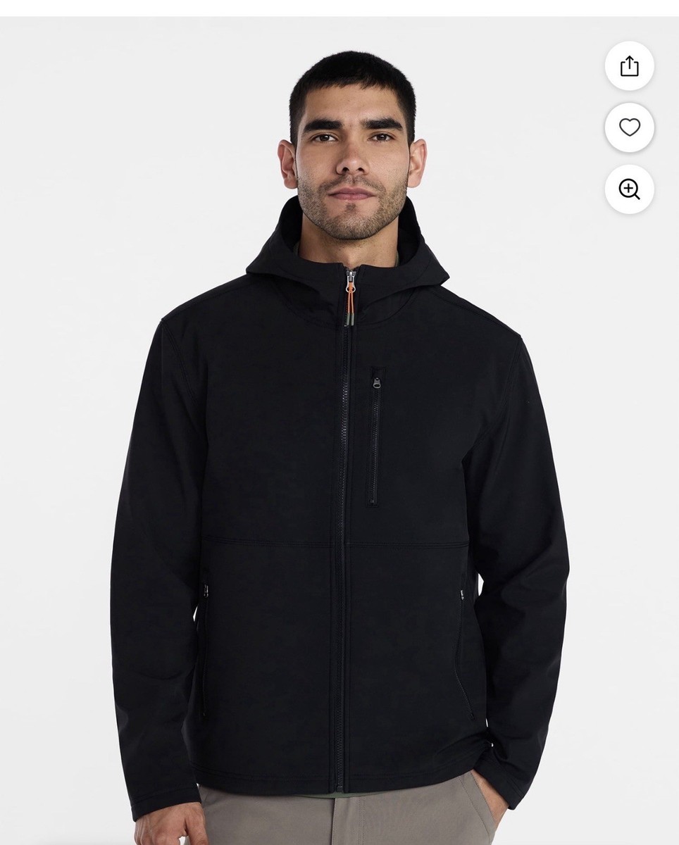 Ozark Trail Men's & Big Men's Softshell Jacket with Hood, Small | eBay