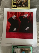 SIGNED RARE PET SHOP BOYS DREAMWORLD The Royal Opera House litho PRINT AUTOGRAPH