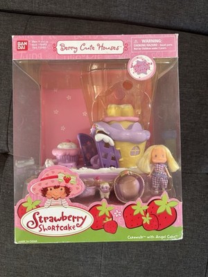New BanDai 2002 Strawberry Shortcake Berry Cute Houses Cakewalk W