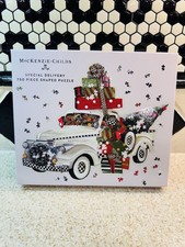 🎄MacKenzie-Childs Christmas Truck🎄 750 Piece NEW Puzzle Special Delivery
