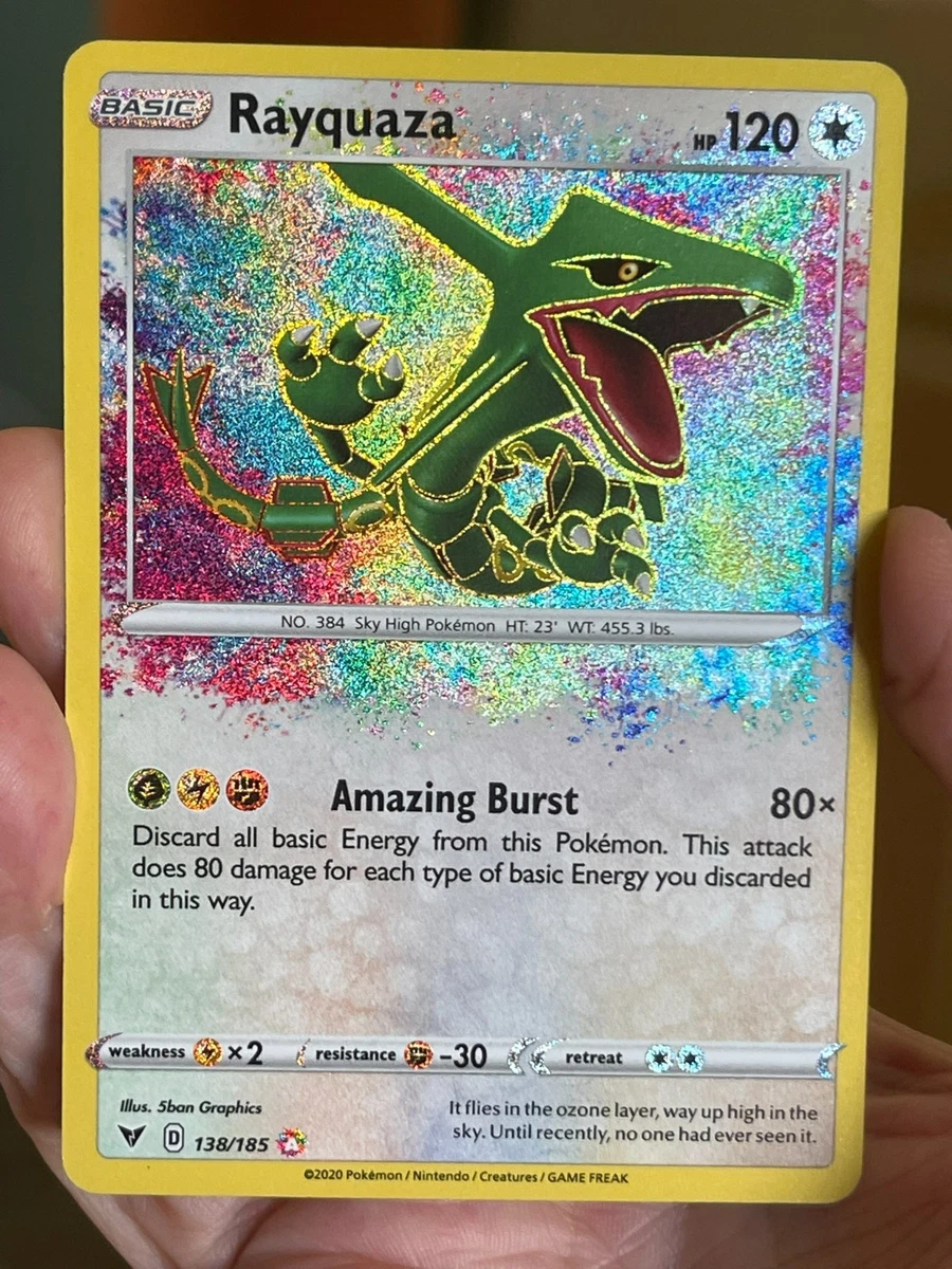 Rayquaza 138/185 Swsh04: Vivid Voltage for sale | eBay