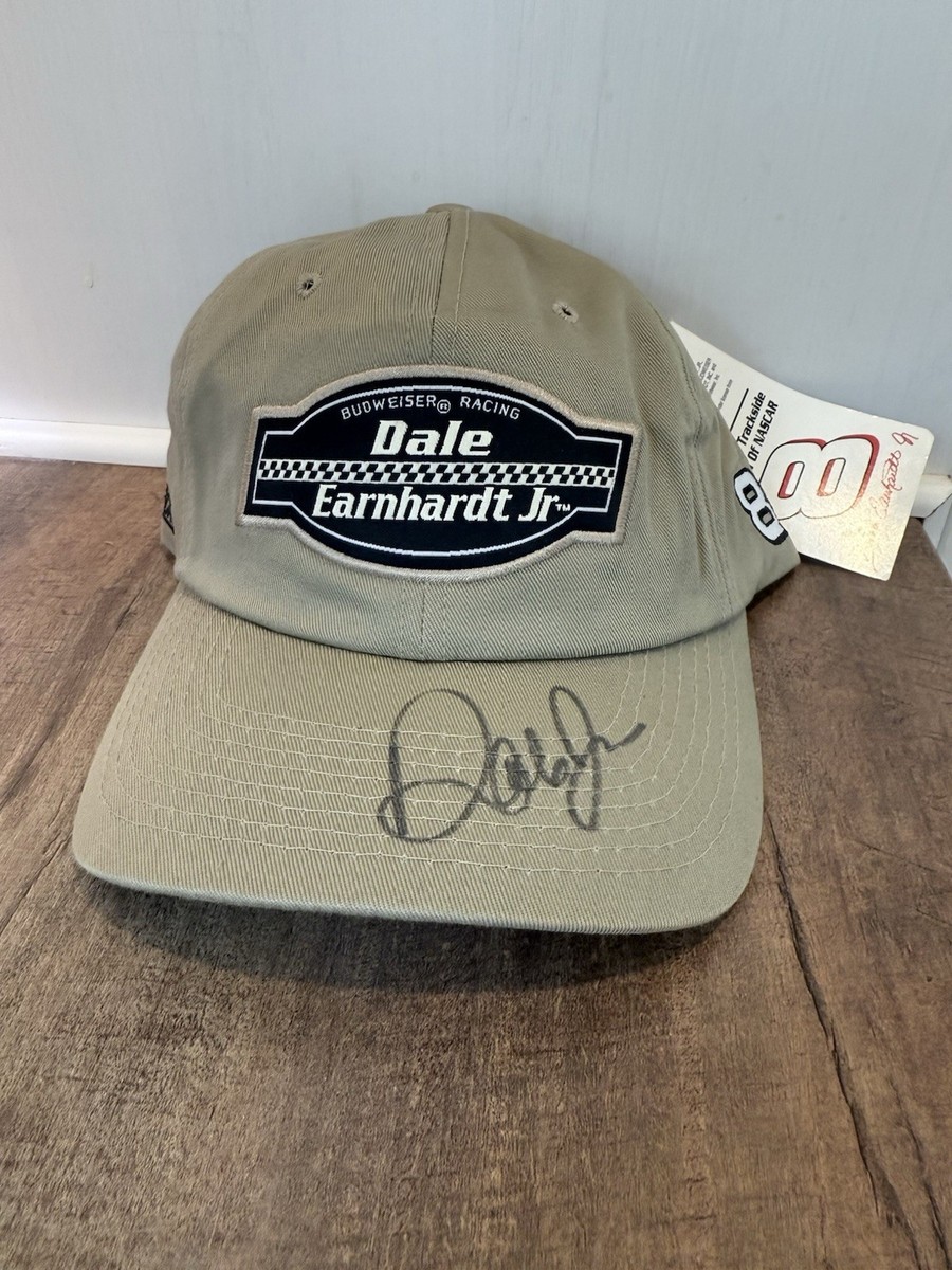 Dale Earnhardt Jr Autographed Budweiser Racing NASCAR Hat Cap #8