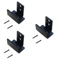 3 Count Pocket Door Guides Bottom Glide Wall Mounted Barn Sliding