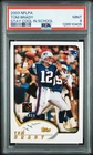 2003 NFLPA STAY COOL IN SCHOOL TOM BRADY PSA 9
