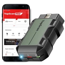 TOPDON TopScan Pro Bluetooth OBD2 Scanner iOS/Android Car Code Reader 13+ Resets
