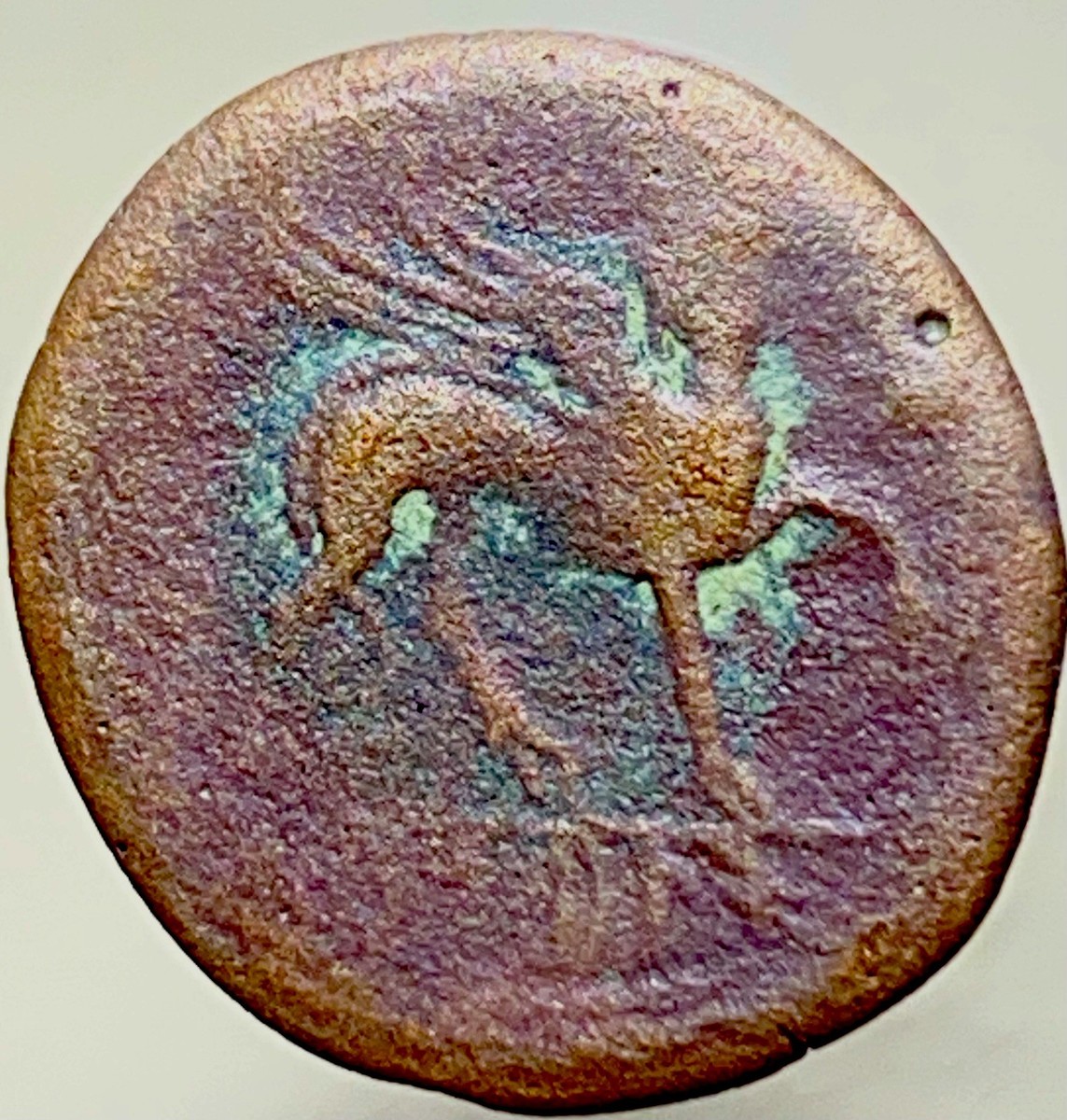 Large Ancient Celtic Sphinx Coin 200BC-151BC Castulo Iberian