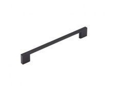 Matt Black Kitchen Door D Handle Modern Pulls 128mm 160mm 192mm Fixing Centres