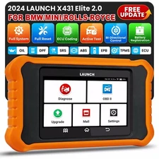 LAUNCH Creader Elite 2.0 Scanner for BMW/Mini Car Diagnostic Tool Bi-Directional