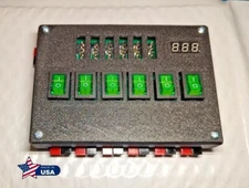 12V 45A With Anderson Powerpoles, Power Distribution 1 input-6 output, Rigrunner