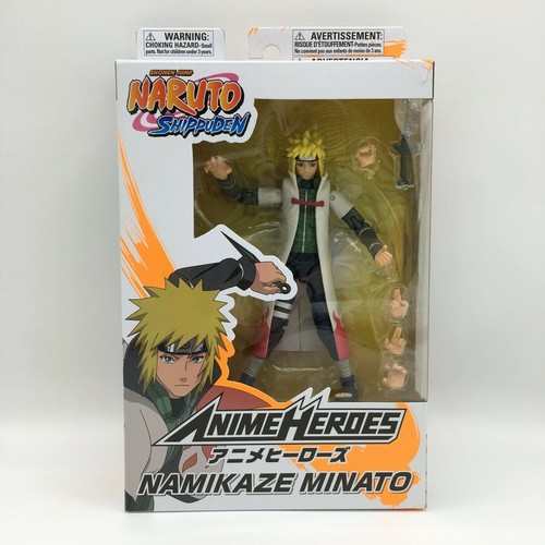 Naruto Shippuden Anime Heroes Series Namikaze Minato 6.5 inch Action Figure NWBD - Picture 7 of 12
