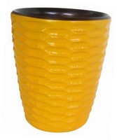 3140mh2080 Mango Wood Honeycomb Utensil Vase, Sunflower 3140mh2080 Mango Wood Honeycomb Utensil Vase, Sunflower