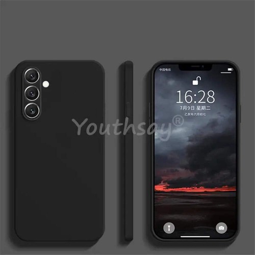 For Samsung Galaxy S24 FE Case Silicone Plain Protect Cover Samsung S24 FE S23 F - Picture 86 of 108