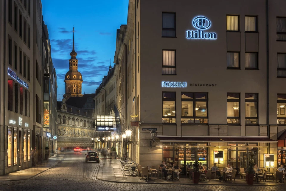 3 Tage zu zweit Hotel Hilton Dresden Luxus Reise Sachsen Hotelgutschein Urlaub - Bild 3 von 4
