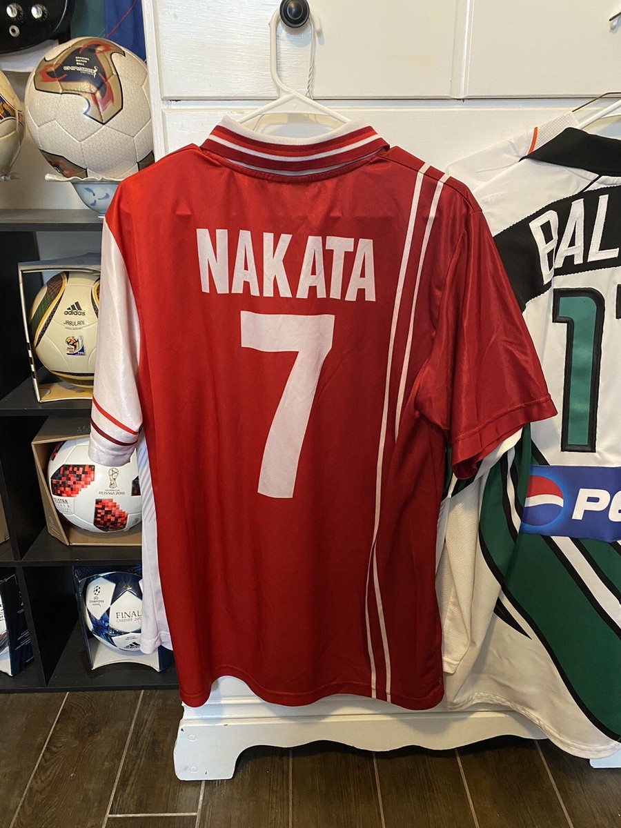 Vintage 1998 1999 Galex Perugia home soccer jersey Hidetoshi