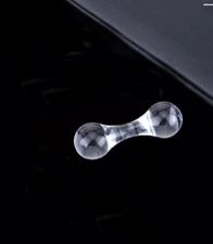 Transparent PC Knuckle Fidget Toy Finger Knucklebone Skill Toy Begleri EDC Gift