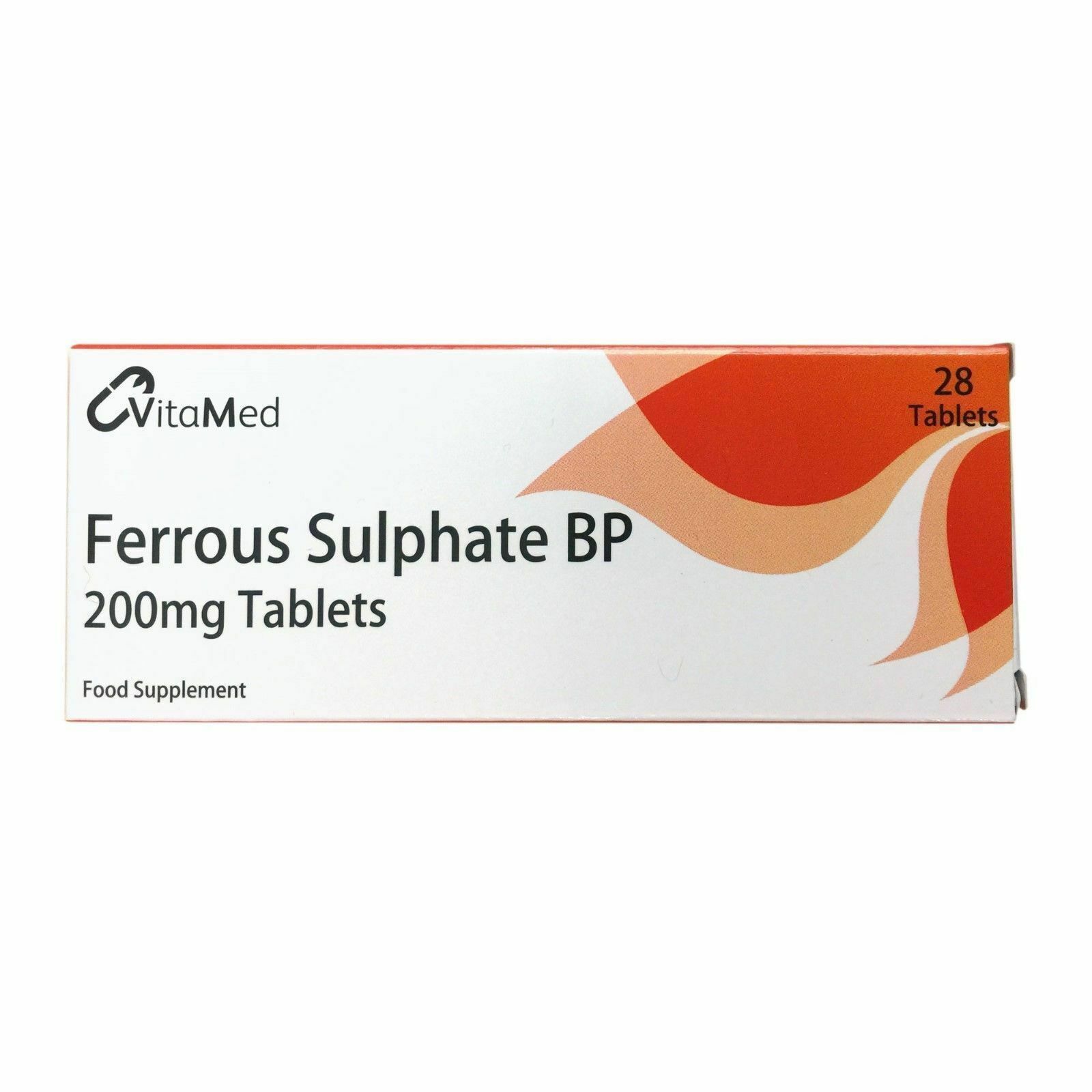 Ferrous SULPAHTE 200mg Iron Tablets 28 Tablets eBay