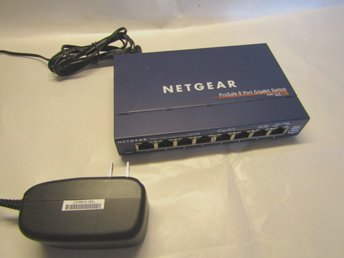 Netgear ProSafe GS108P 8-Port Gigabit Ethernet Switch - Picture 2 of 9