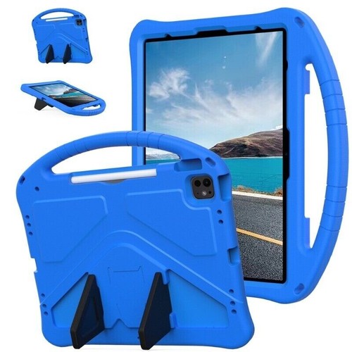 For iPad 5/6/7/8/9/10th Gen Air Pro 11 13" 2024 Kids Shockproof Stand Case Cover - Picture 48 of 55