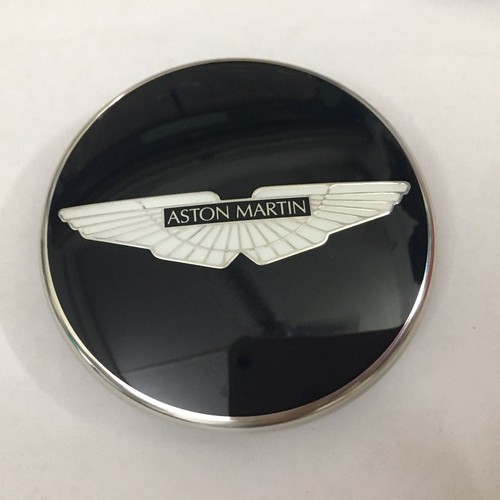 NEW OEM Aston Martin Wheel Center Cap Set V8 Vantage,Virage, DB9 | Gloss Black - Picture 2 of 4