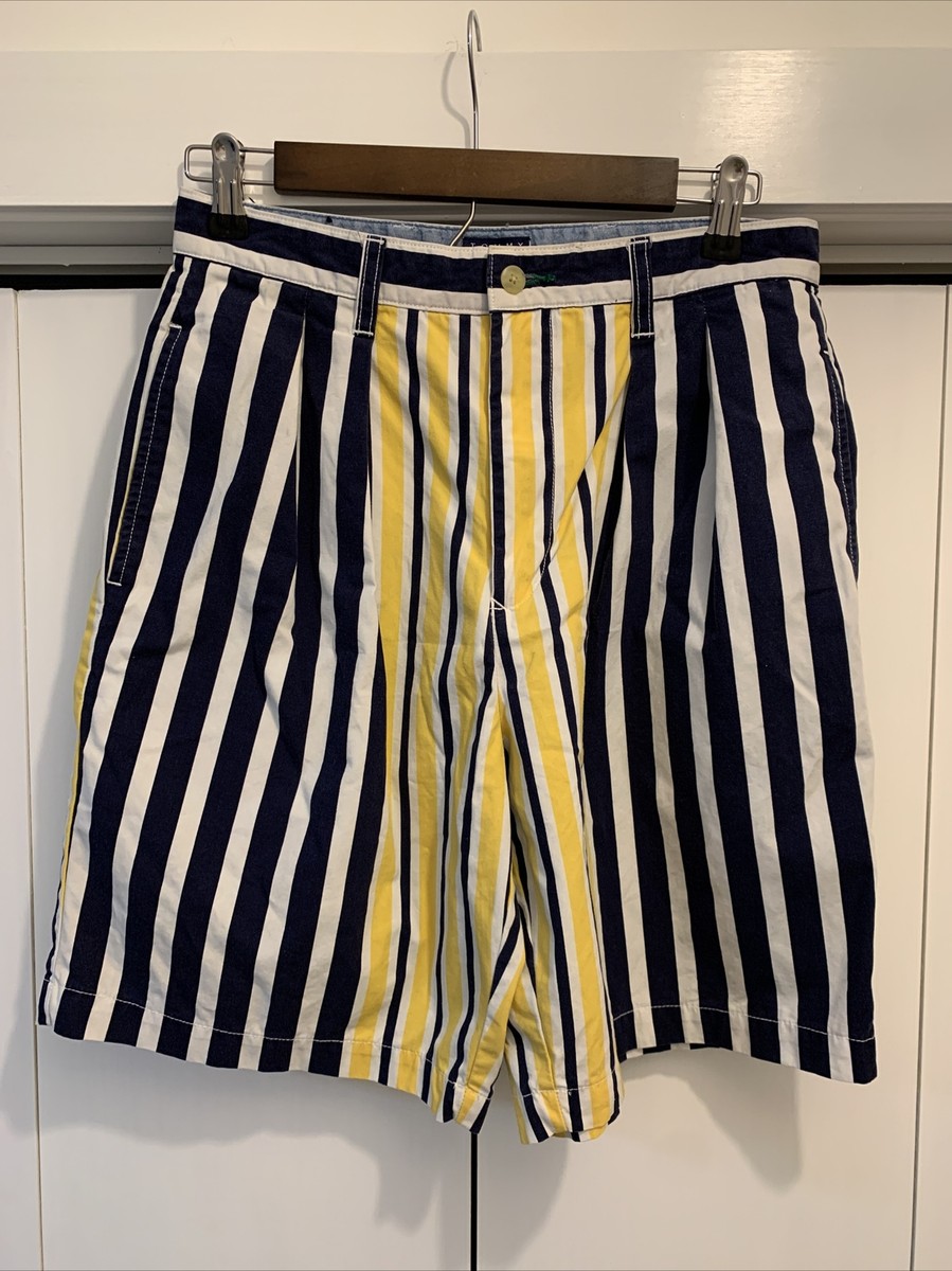 【HI FI FNK】21ss★ Classic Wool Striped Shorts Men's Retro Elite Custom Woven Shorts – Craft Sportswear NA