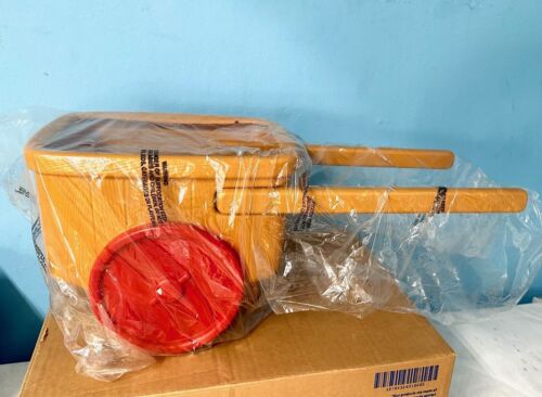 Blow Mold 1994 Don Featherstone Elephant & Cart Planter Union Products Vintage - Picture 10 of 13