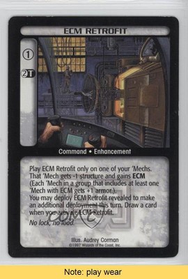 1996-98 Battletech CCG ECM Retrofit READ 2s8