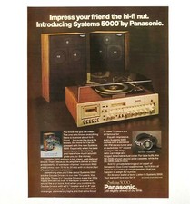 1979 Panasonic Systems 5000 Advertisement Turntable Speaker Hi-Fi Vtg Print AD
