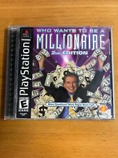 Who Wants to Be a Millionaire: 2nd Edition (Sony PlayStation 1, 2000) Complete