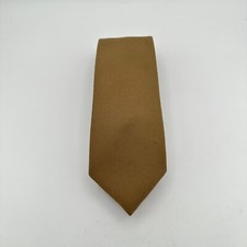 Vtg Boy Scouts Of America Tie One Size Brown Official Uniform Outdoors Costume
