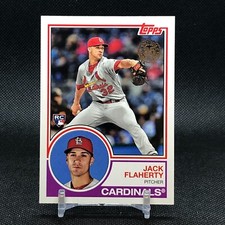 2018 Topps Update Jack Flaherty Rookie #83-37 - StL Cardinals Baseball Card RC. rookie card picture