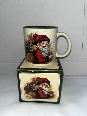 Potpourri Press Marvelous Mugs Vintage 1987 Santa Christmas Mug