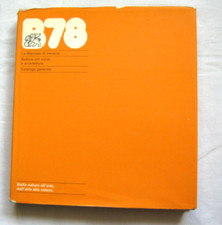 B78 LA BIENNALE DI VENEZIA CATALOGO ARTI VISIVE ARCHITETTURA 1978 1° EDIZIONE