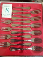 Motti Silverware set for 12  24k Gold