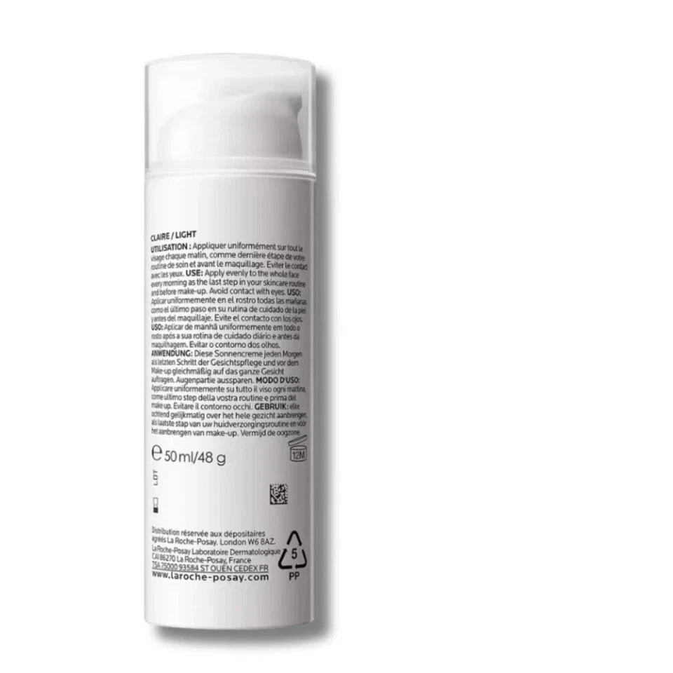 Crema tintada diaria correcta pigmento La Roche-Posay Anthelios mediana FPS50+ 50 ml - Imagen 2 de 3