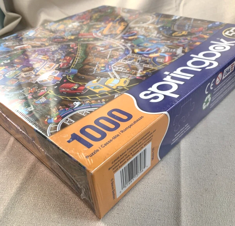 2020 Springbok Getting Away 1000 Piece Puzzle - New, Factory Sealed - Image 4 of 4