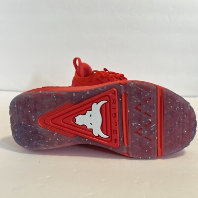 NEW Under Armour Project Rock 6 Holiday Training Shoes 3026664-600 Size 11 Red Under Armour Project Rock 6 Mens Size 11 Holiday Red 3026664  main image 4