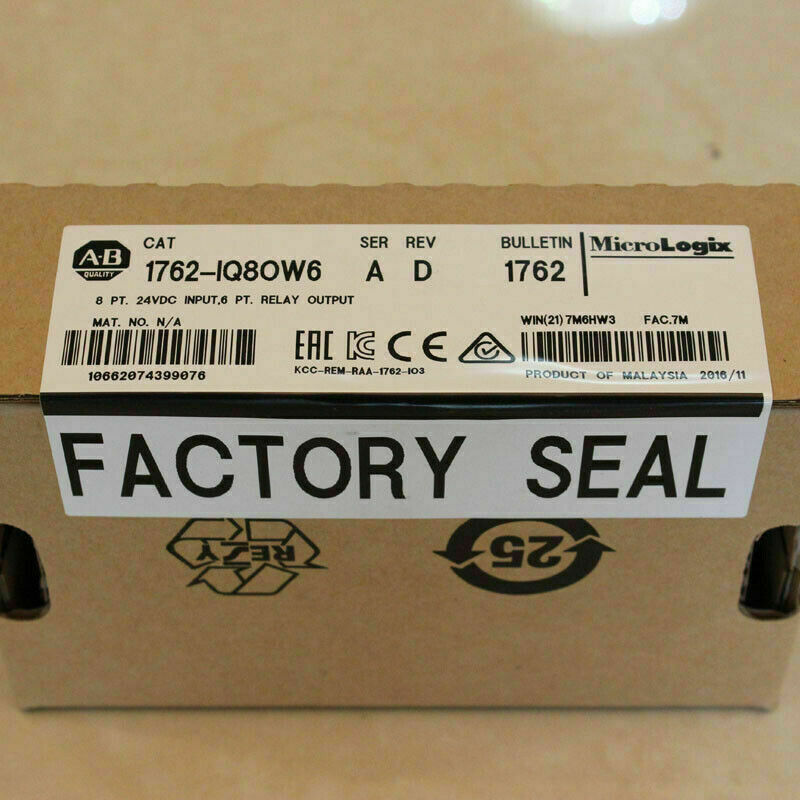 1762-IQ8OW6 1PCS Brand New Allen Bradley 1762-IQ8OW6 Ser A Module Fast ship